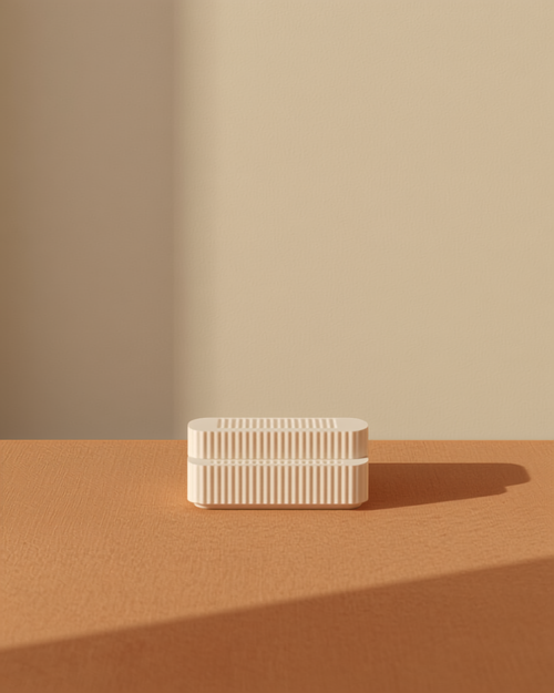 Dock de carga 3 en 1 INTI impreso en 3D en tono cream