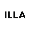 Black 'ILLA' logo on a white background